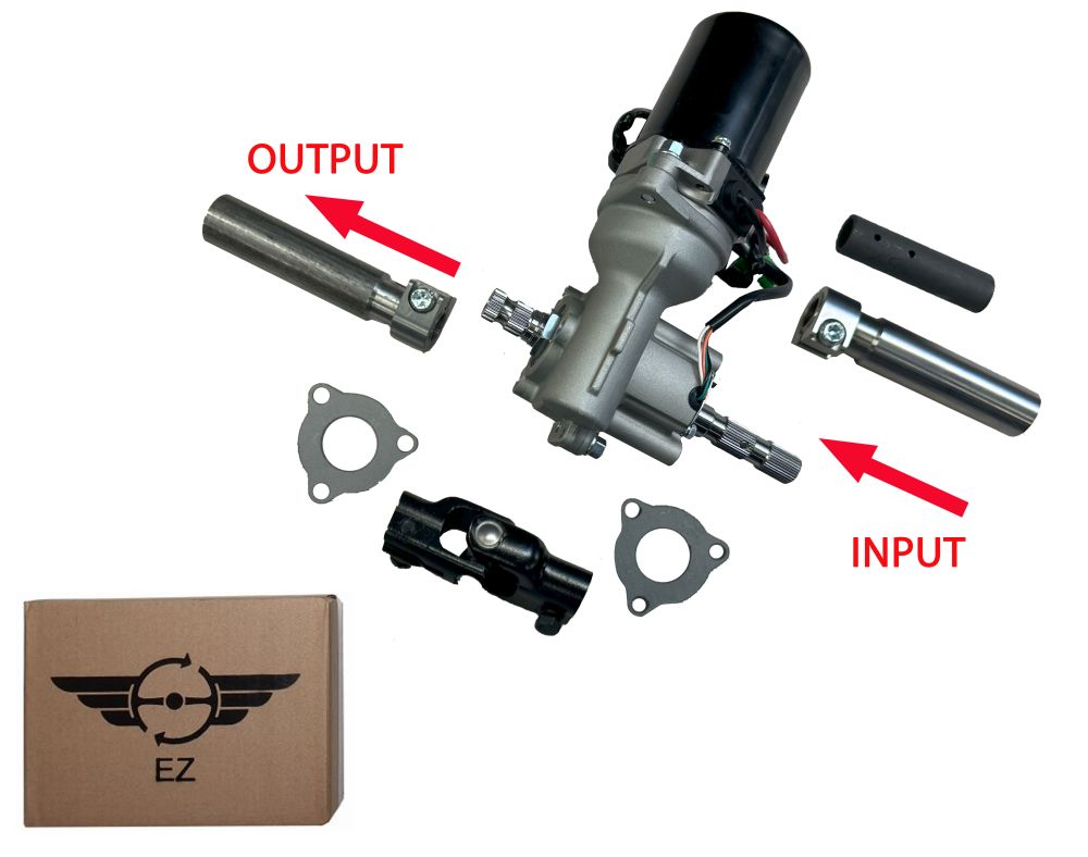 モーター上部ステアリングシャフト右向き（LD-BR）